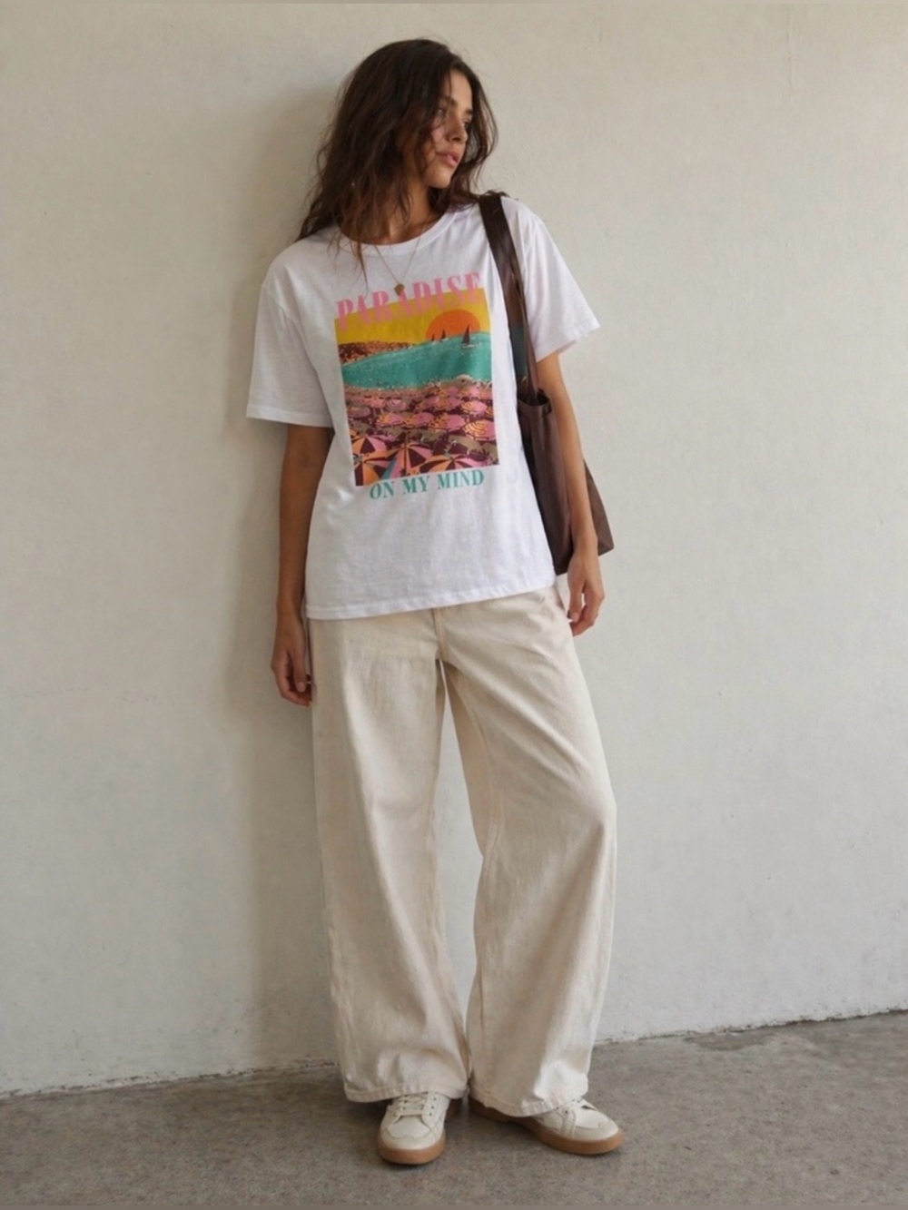 OLD NAVY Paradise On My Mind Graphic Tee Shirt - XS